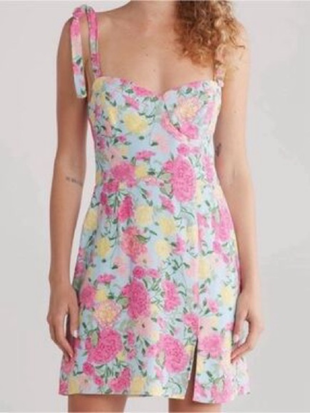 Wayf “Where Are You From” Mini Dress